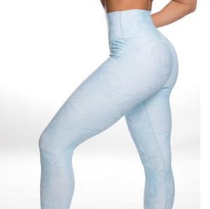 P'tula Desa'ree II Swift legging 23" Tahitian Blue